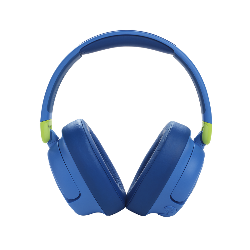 JBL JR 460NC - Blue - Wireless over-ear Noise Cancelling kids headphones - Front image number null